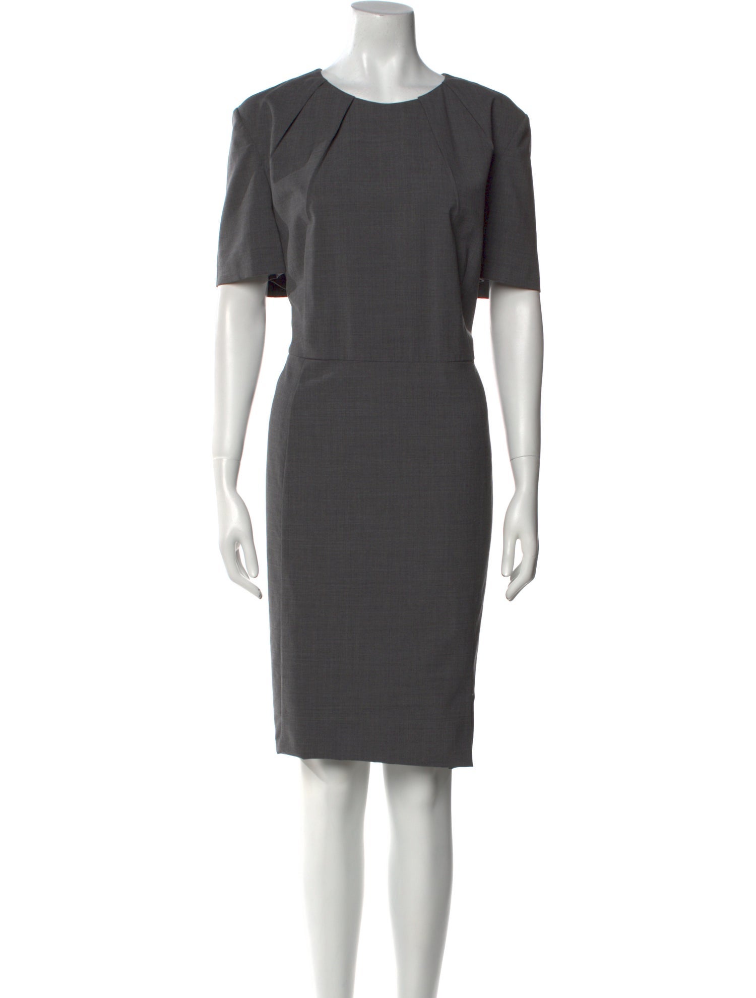 Escada Sport Crew Neck Knee-Length Dress