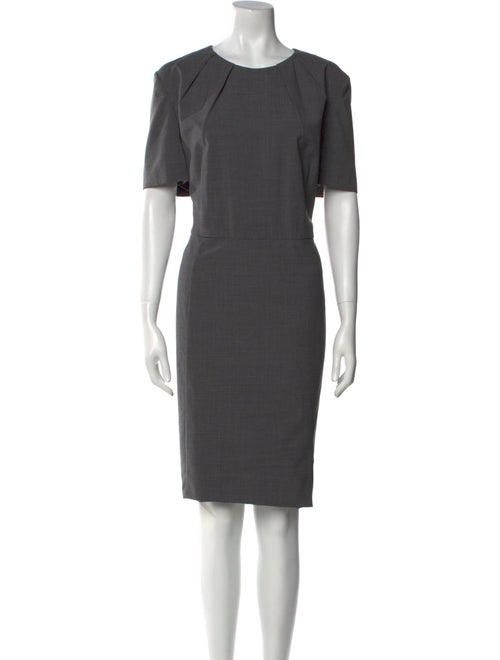 Escada Sport Crew Neck Knee-Length Dress
