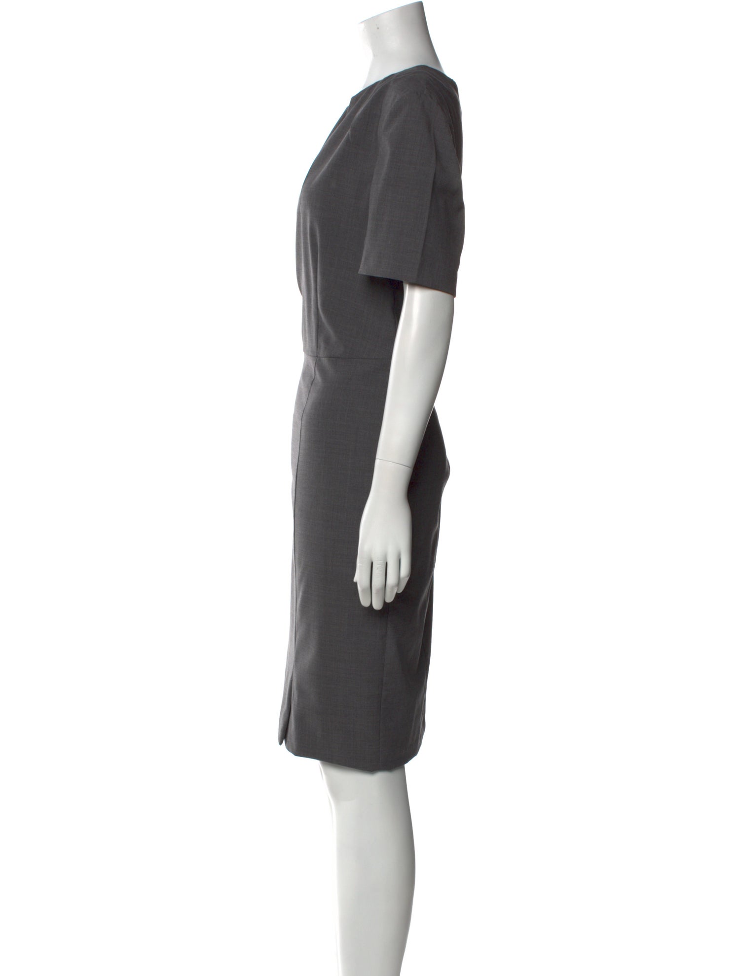 Escada Sport Crew Neck Knee-Length Dress