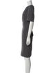 Escada Sport Crew Neck Knee-Length Dress
