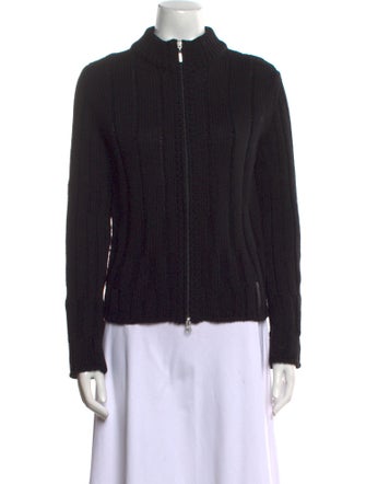 Escada Sport Wool Mock Neck Sweater