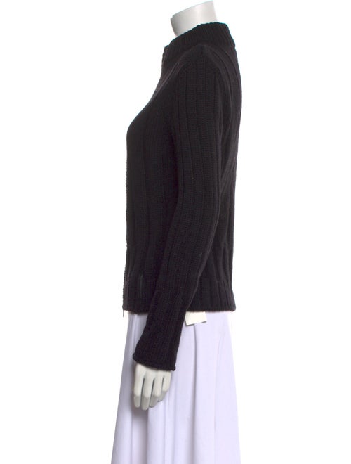 Escada Sport Wool Mock Neck Sweater