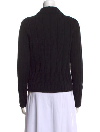 Escada Sport Wool Mock Neck Sweater