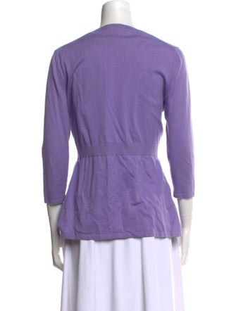 Escada Sport Wool Open Front Sweater