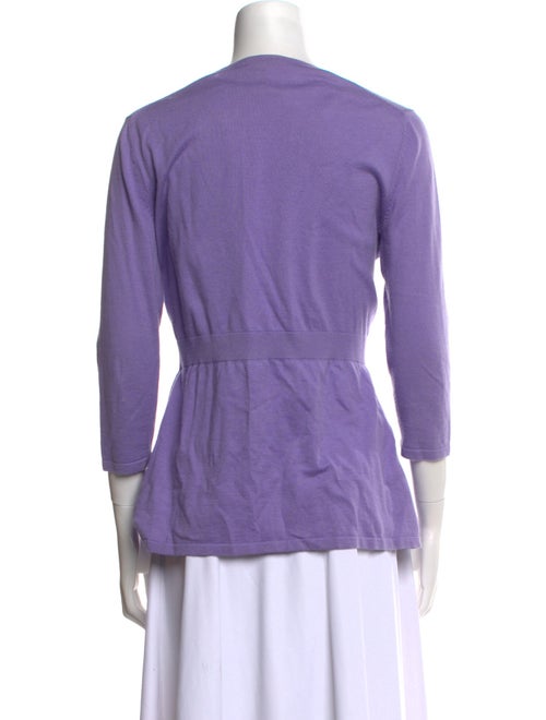 Escada Sport Wool Open Front Sweater