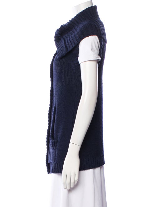 Escada Sport Virgin Wool Mock Neck Sweater