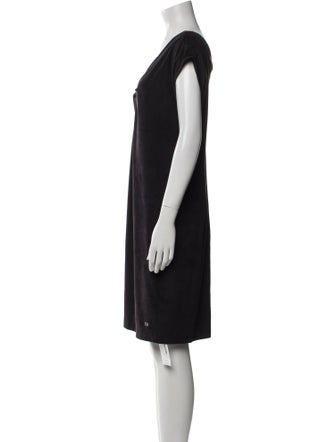 Escada Sport V-Neck Knee-Length Dress