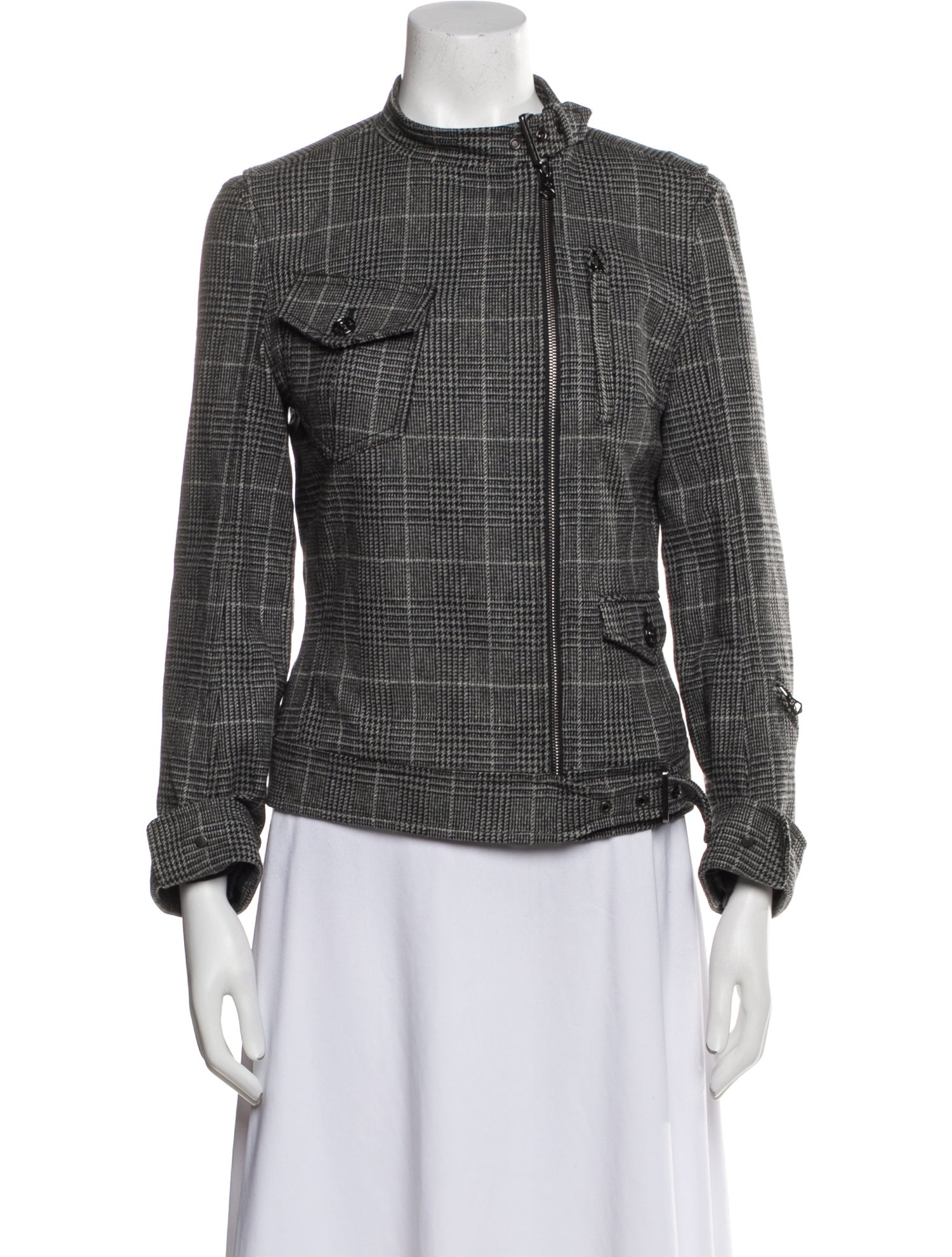 Escada Sport Wool Tweed Pattern Evening Jacket
