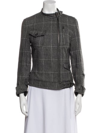 Escada Sport Wool Tweed Pattern Evening Jacket