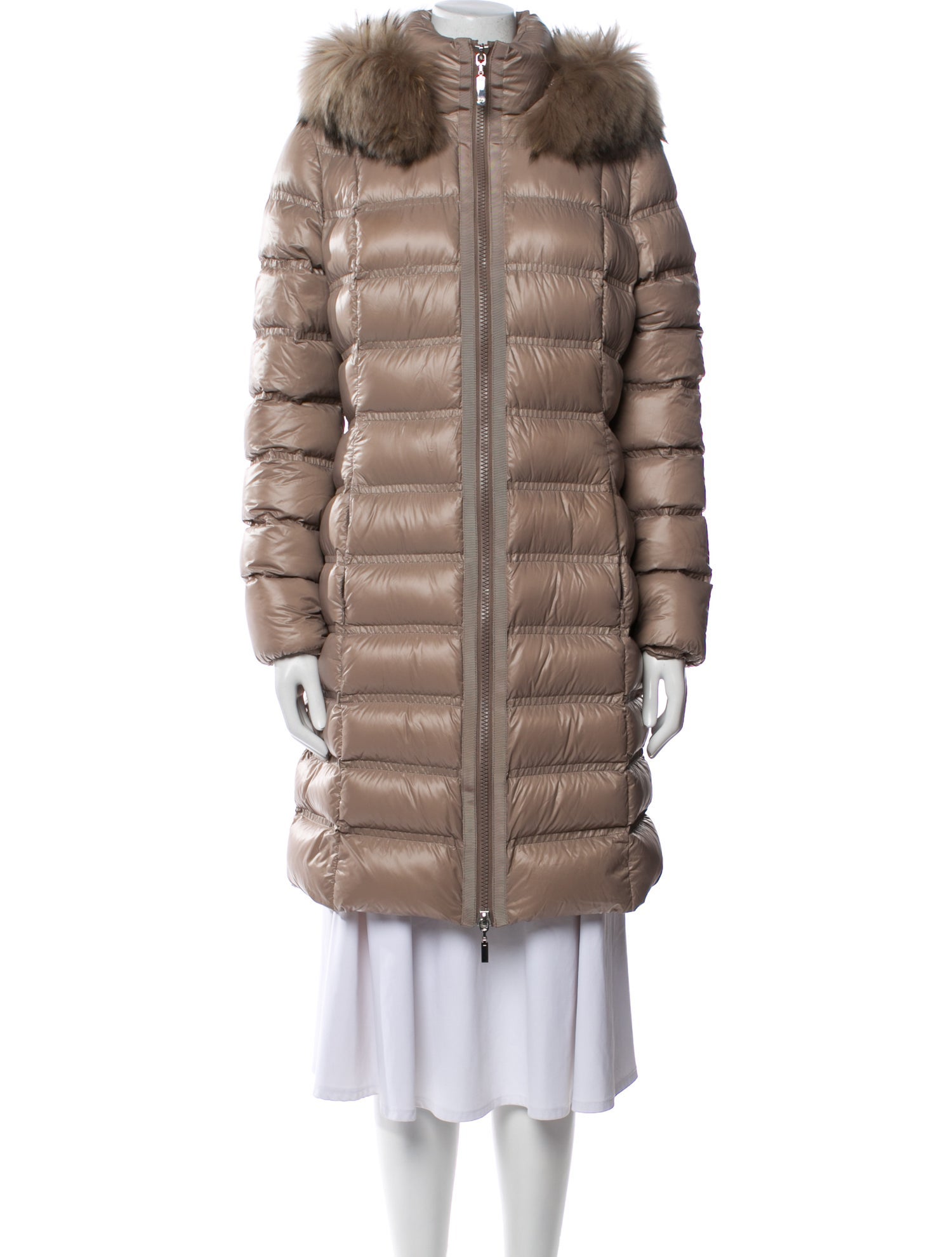 Escada Sport Down Faux Fur Coat
