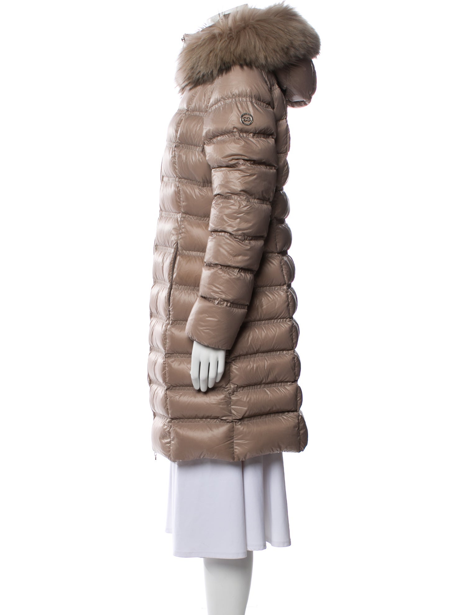 Escada Sport Down Faux Fur Coat