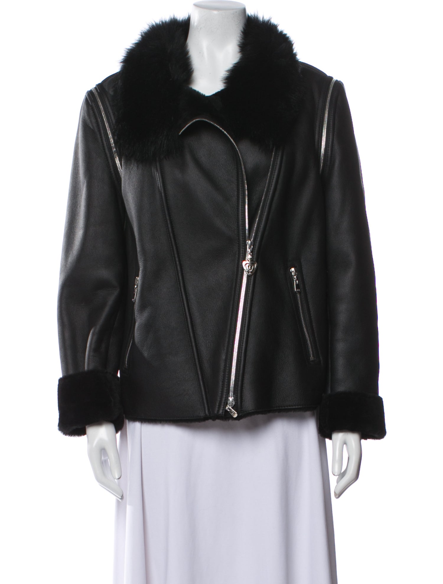 Escada Sport Lambskin Biker Jacket