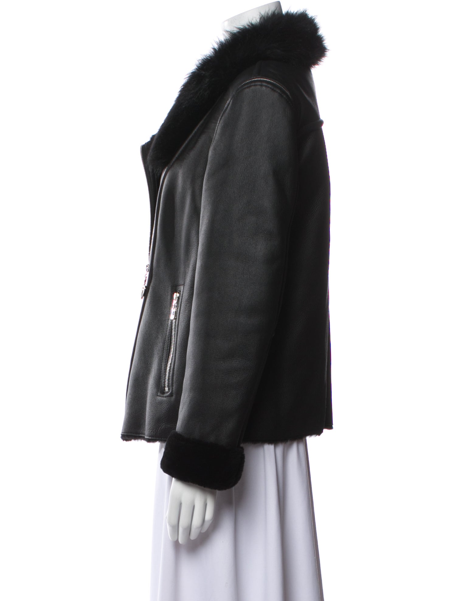 Escada Sport Lambskin Biker Jacket