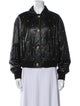 Escada Sport Lamb Leather Bomber Jacket