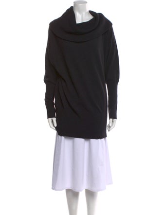 Escada Sport Virgin Wool Cowl Neck Sweater