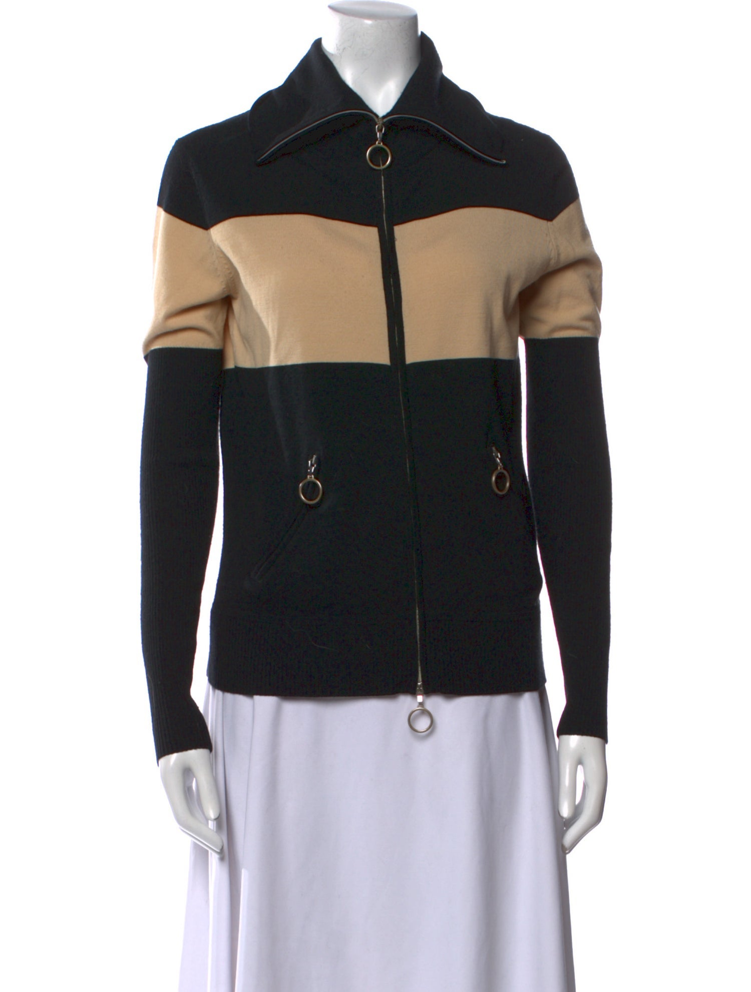 Escada Sport Merino Wool Striped Sweater