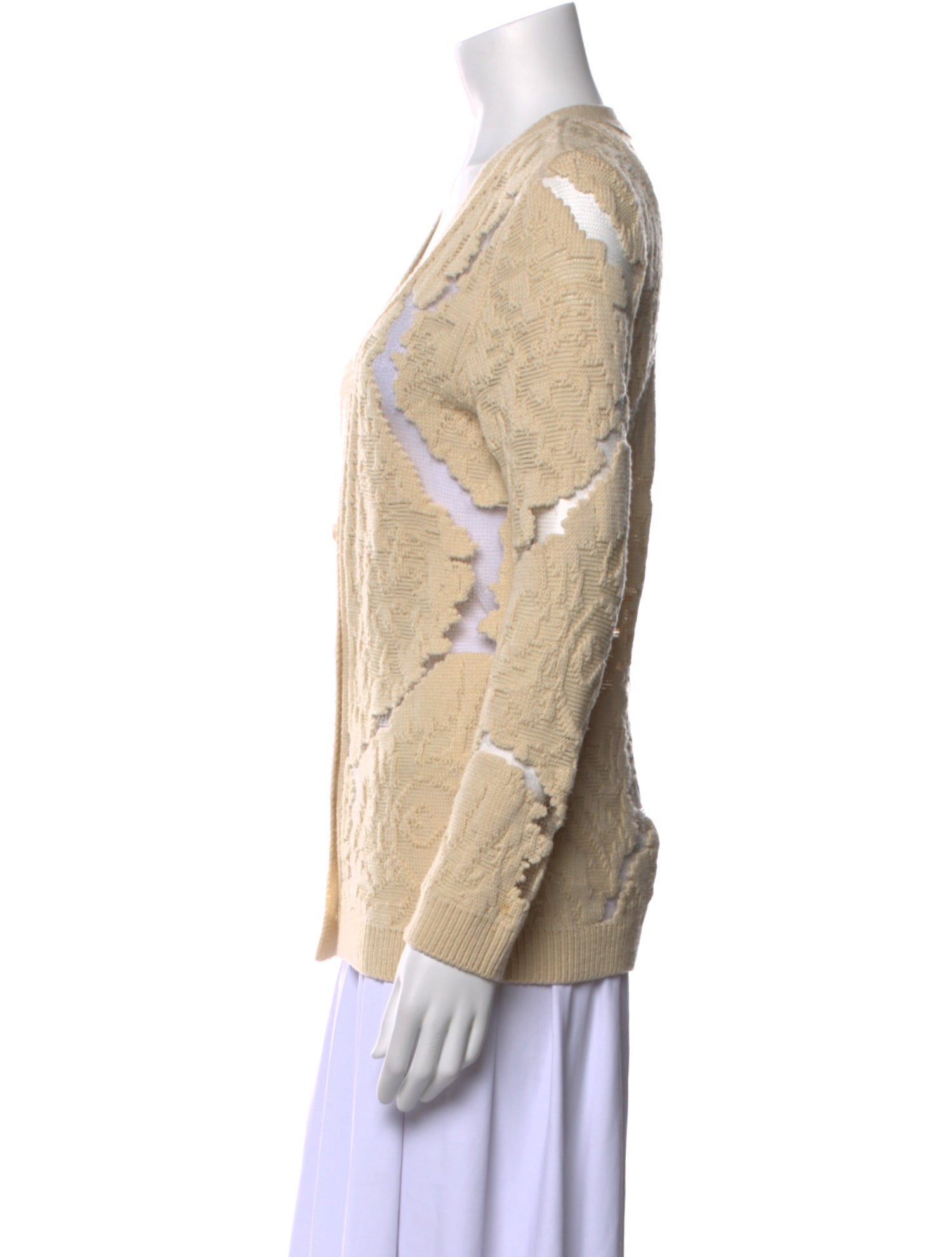 Escada Sport Virgin Wool Printed Sweater