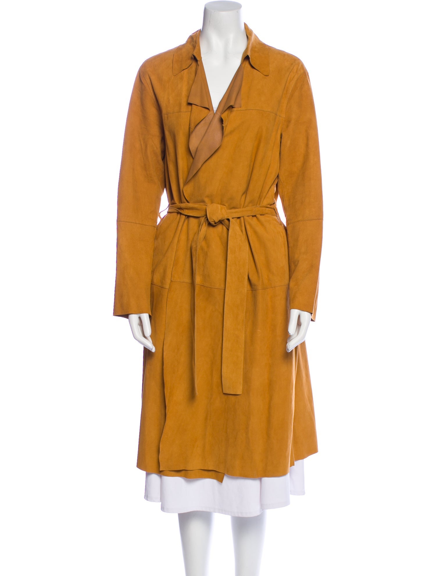 Escada Sport Leather Trench Coat