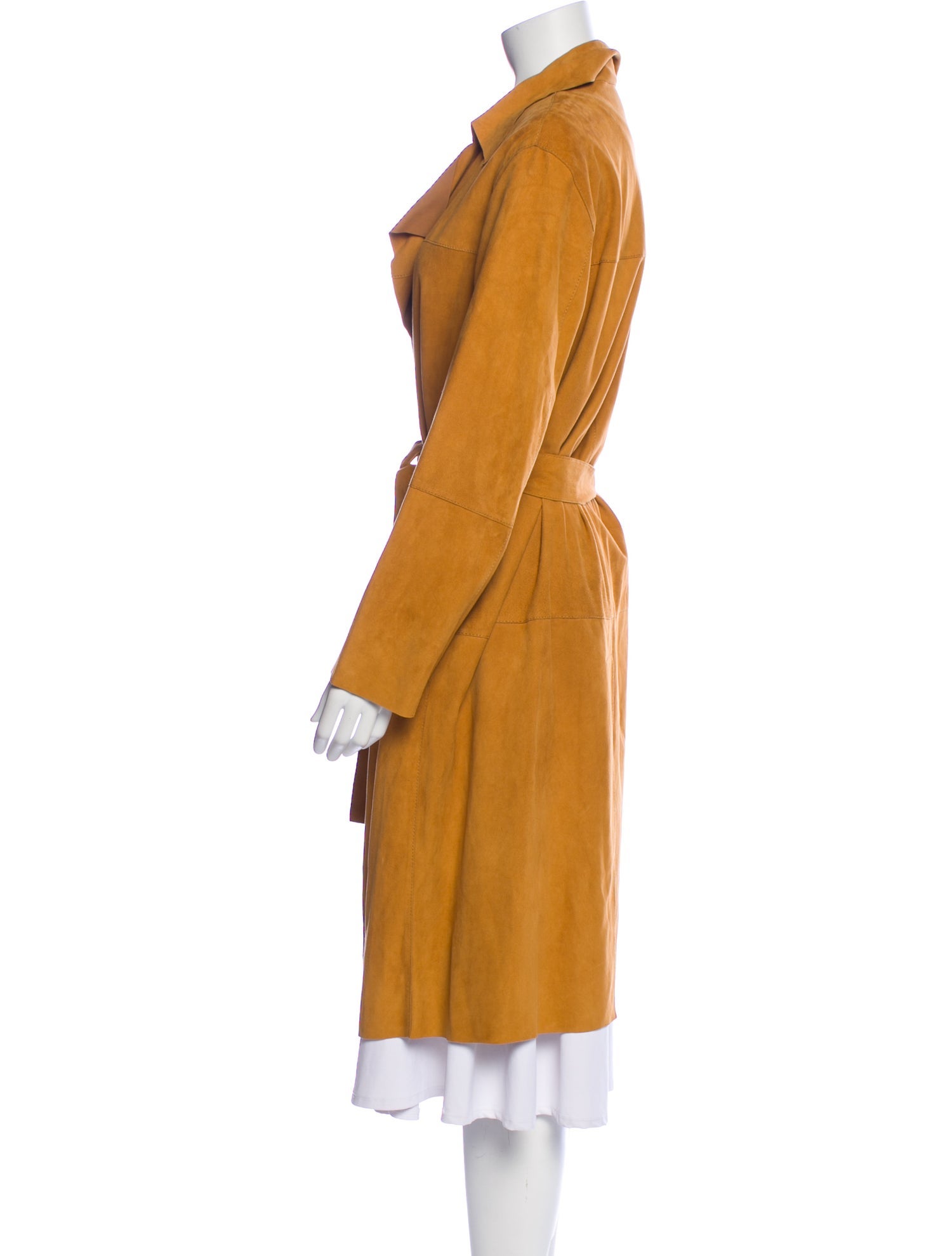 Escada Sport Leather Trench Coat