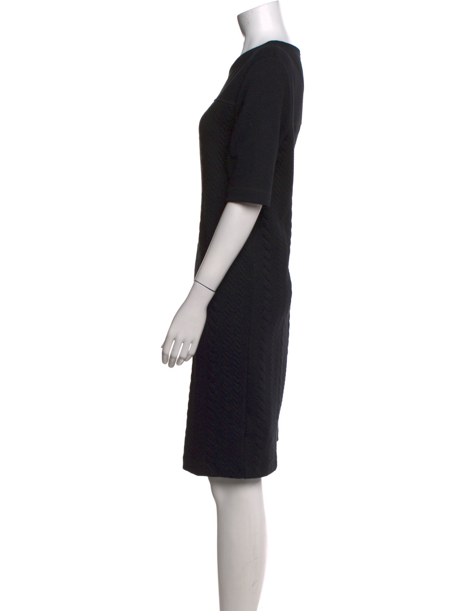 Escada Sport Crew Neck Knee-Length Dress