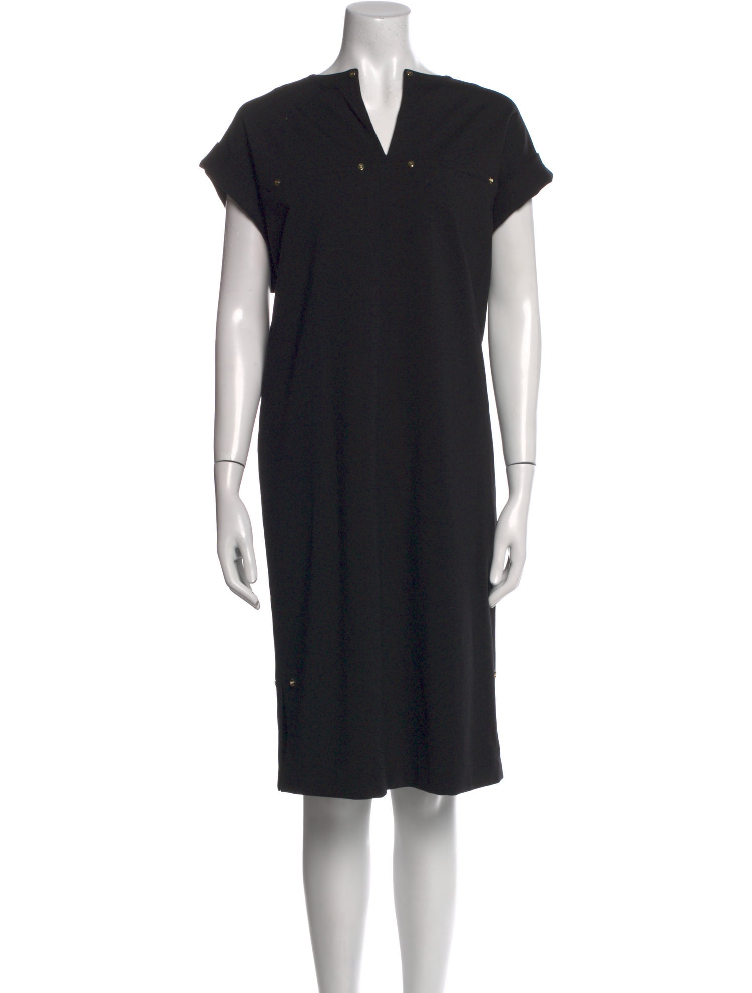 Escada Sport V-Neck Knee-Length Dress
