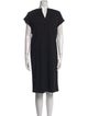 Escada Sport V-Neck Knee-Length Dress