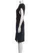 Escada Sport V-Neck Knee-Length Dress