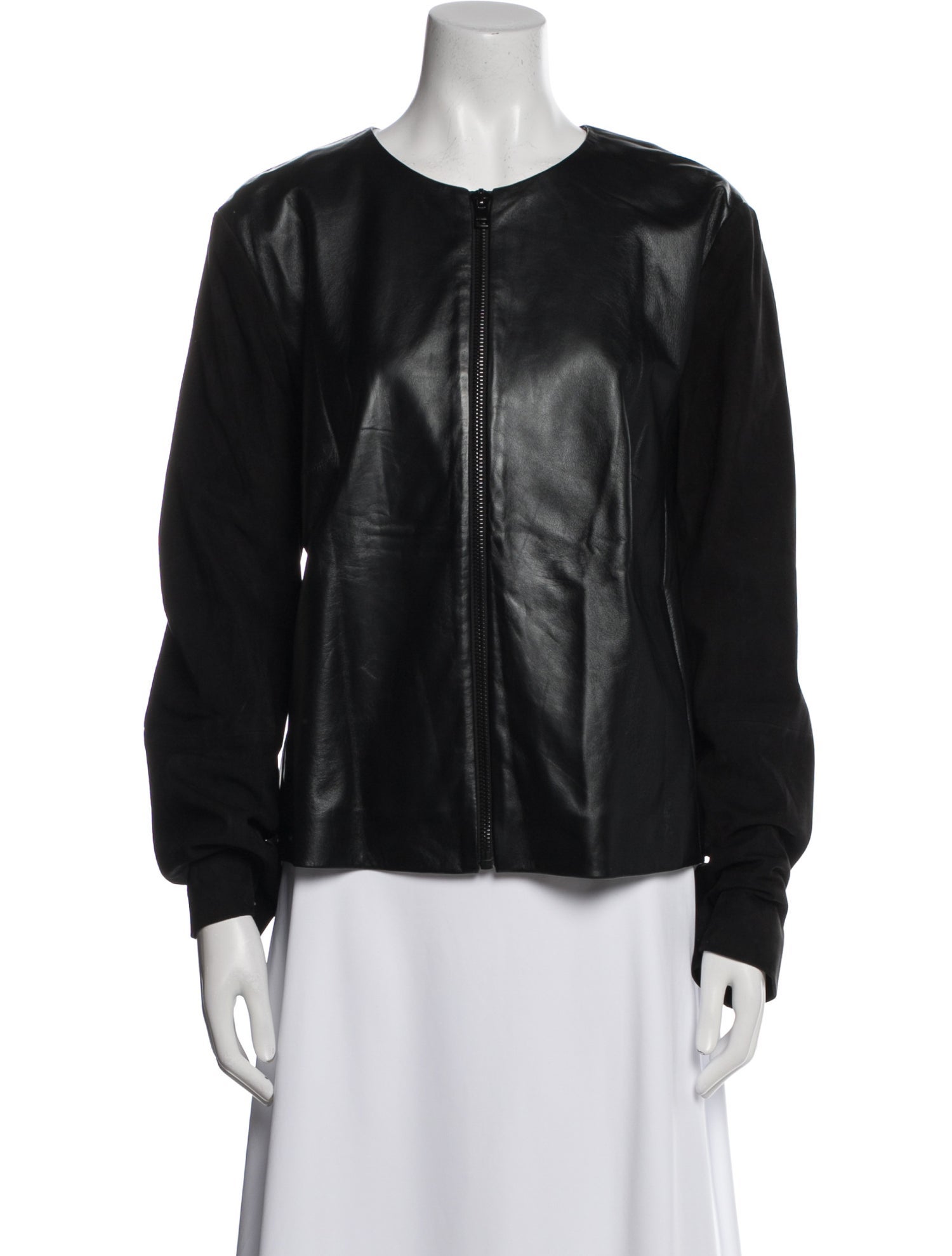 Escada Sport Lamb Leather Biker Jacket