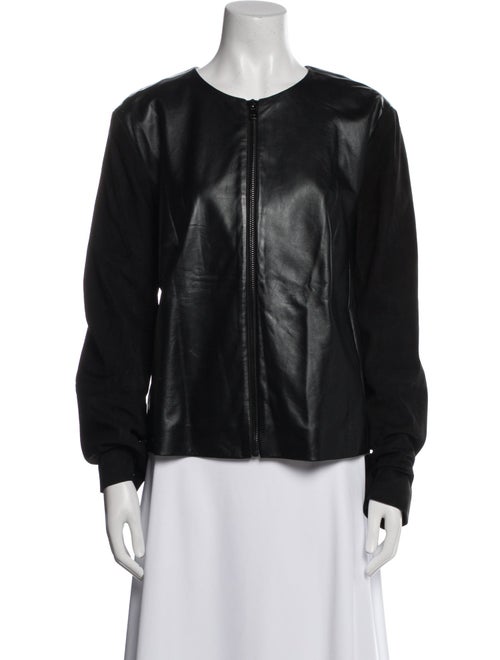 Escada Sport Lamb Leather Biker Jacket