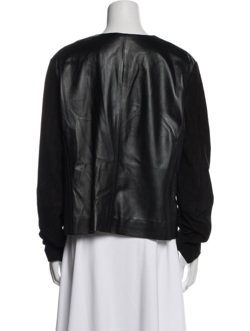Escada Sport Lamb Leather Biker Jacket