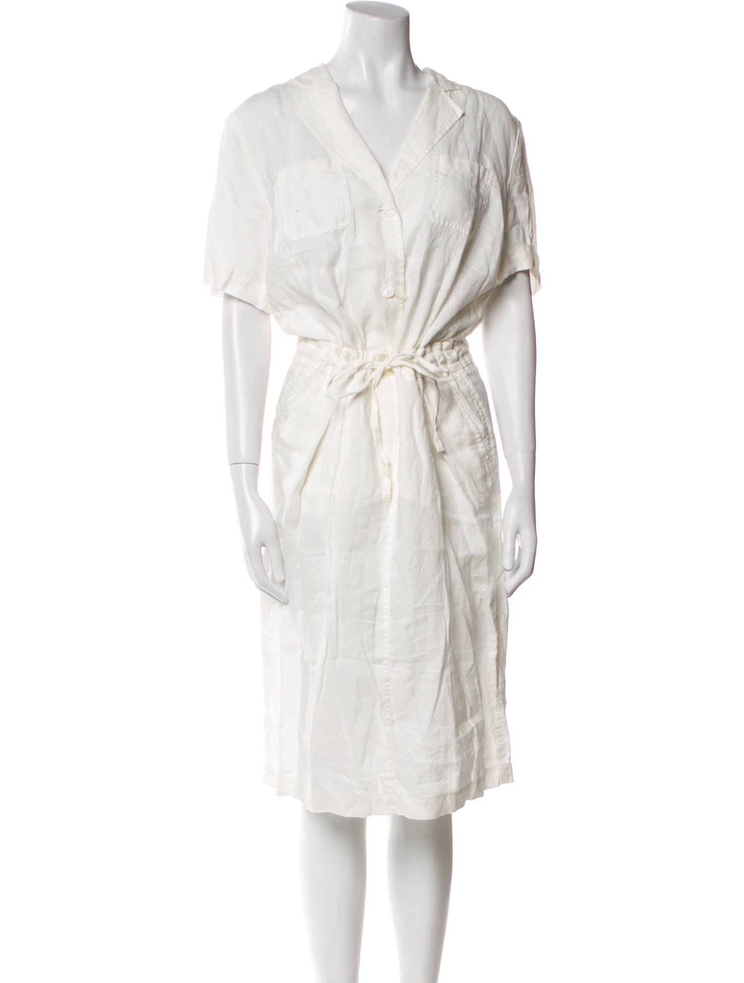 Escada Sport Linen Midi Length Dress