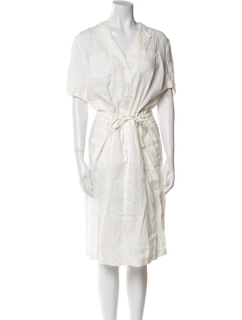 Escada Sport Linen Midi Length Dress