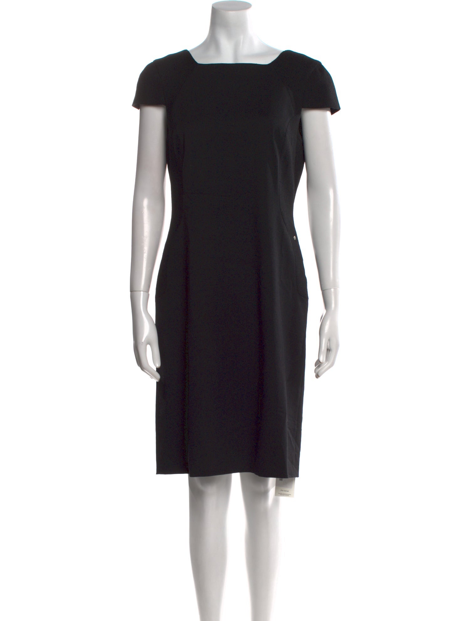 Escada Sport Virgin Wool Midi Length Dress