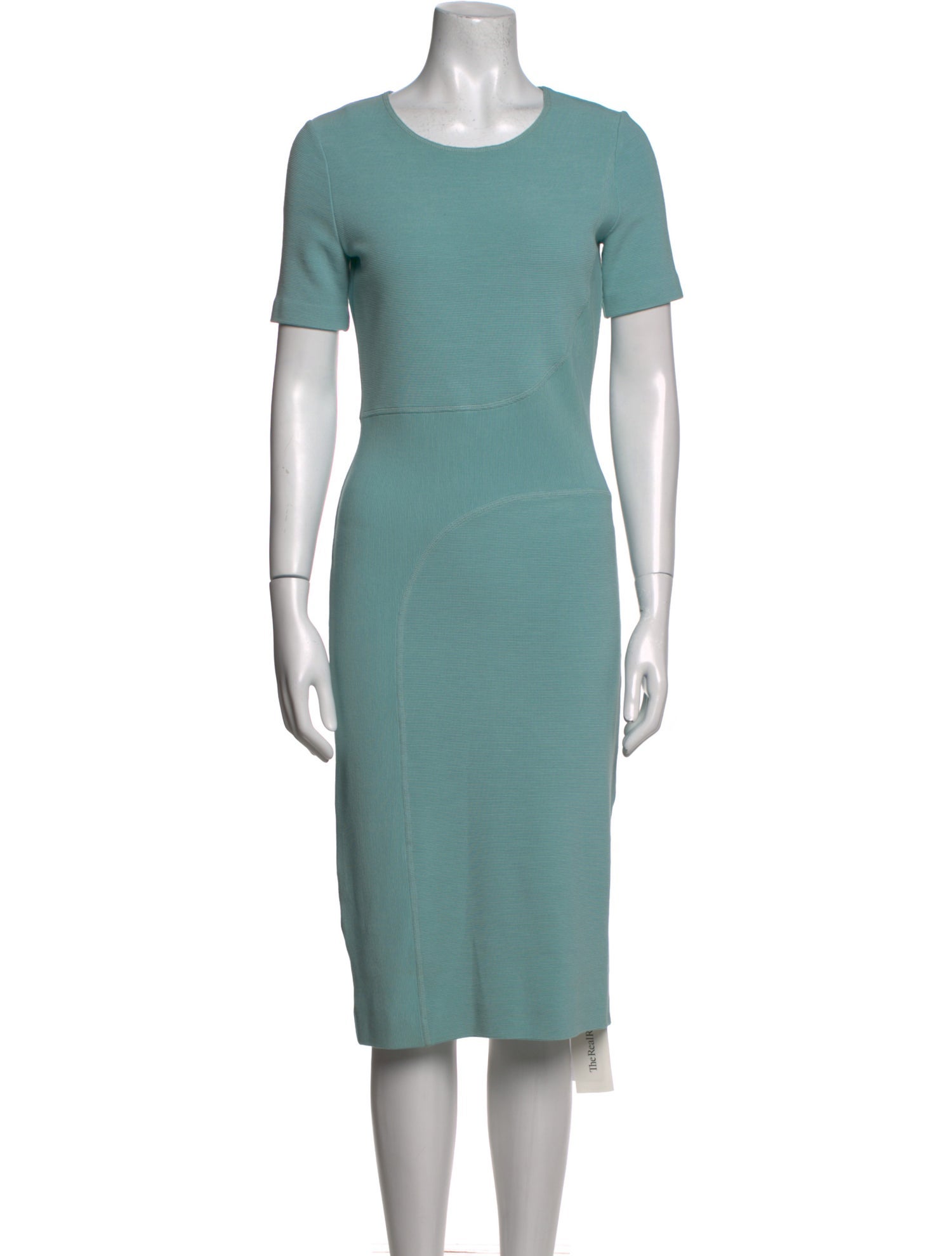 Escada Sport Crew Neck Midi Length Dress