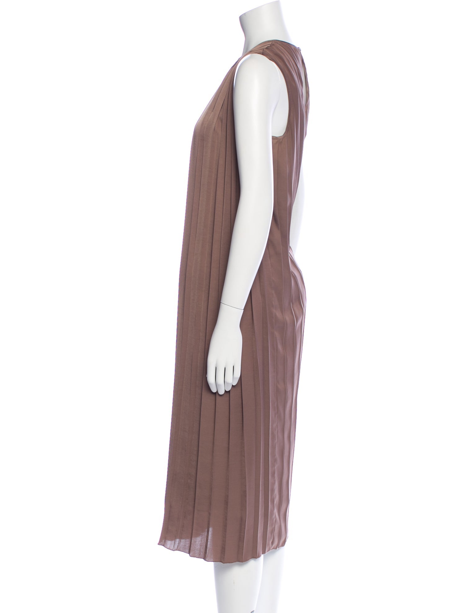 Escada Sport Crew Neck Midi Length Dress