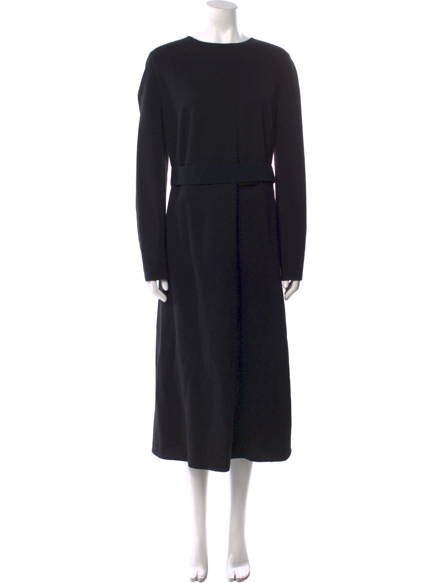 Escada Sport Crew Neck Midi Length Dress
