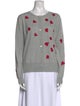 Escada Sport Virgin Wool Printed Sweater