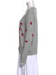 Escada Sport Virgin Wool Printed Sweater