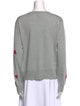 Escada Sport Virgin Wool Printed Sweater