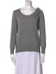 Escada Sport Virgin Wool Scoop Neck Sweater