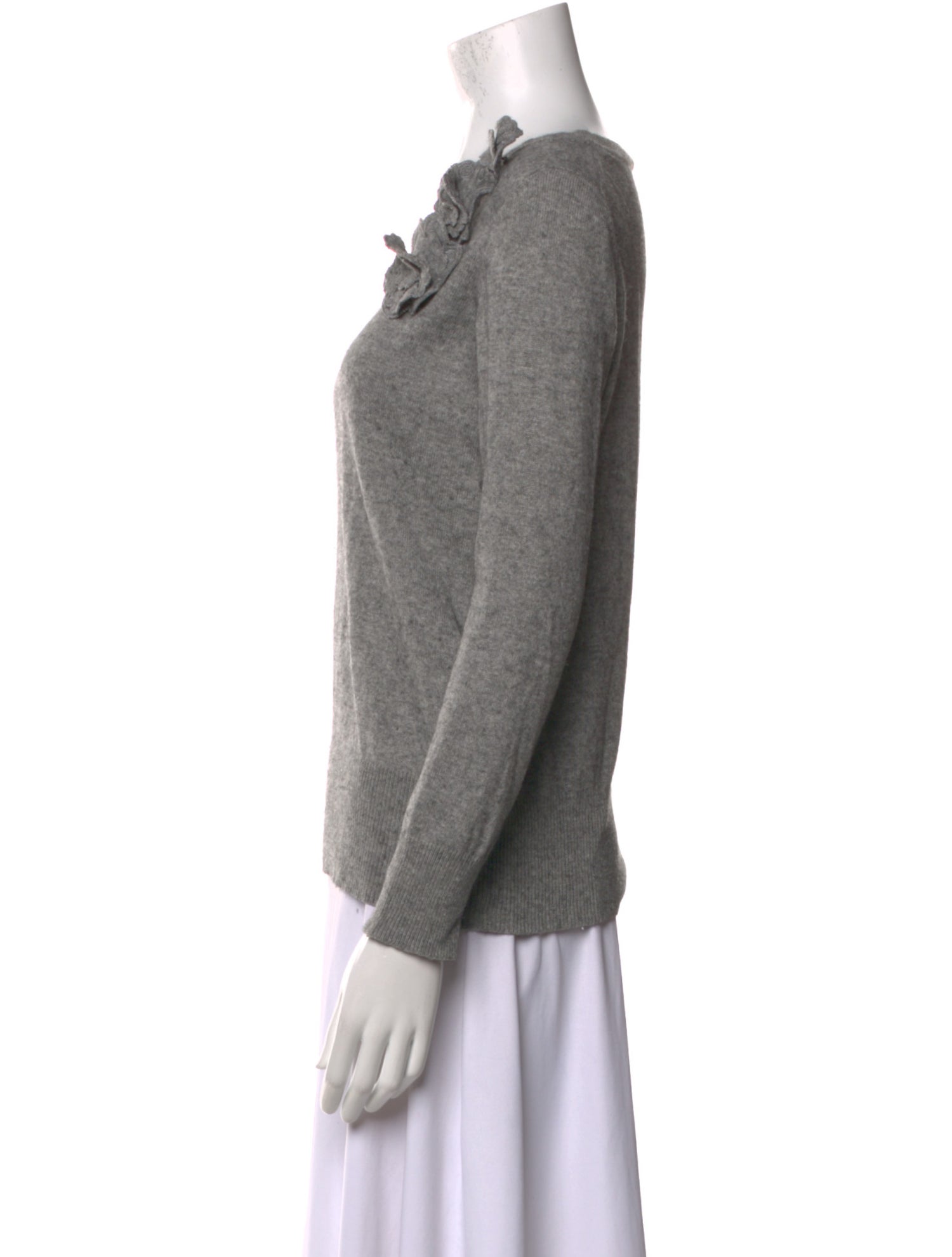 Escada Sport Virgin Wool Scoop Neck Sweater