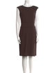 Escada Sport Virgin Wool Knee-Length Dress
