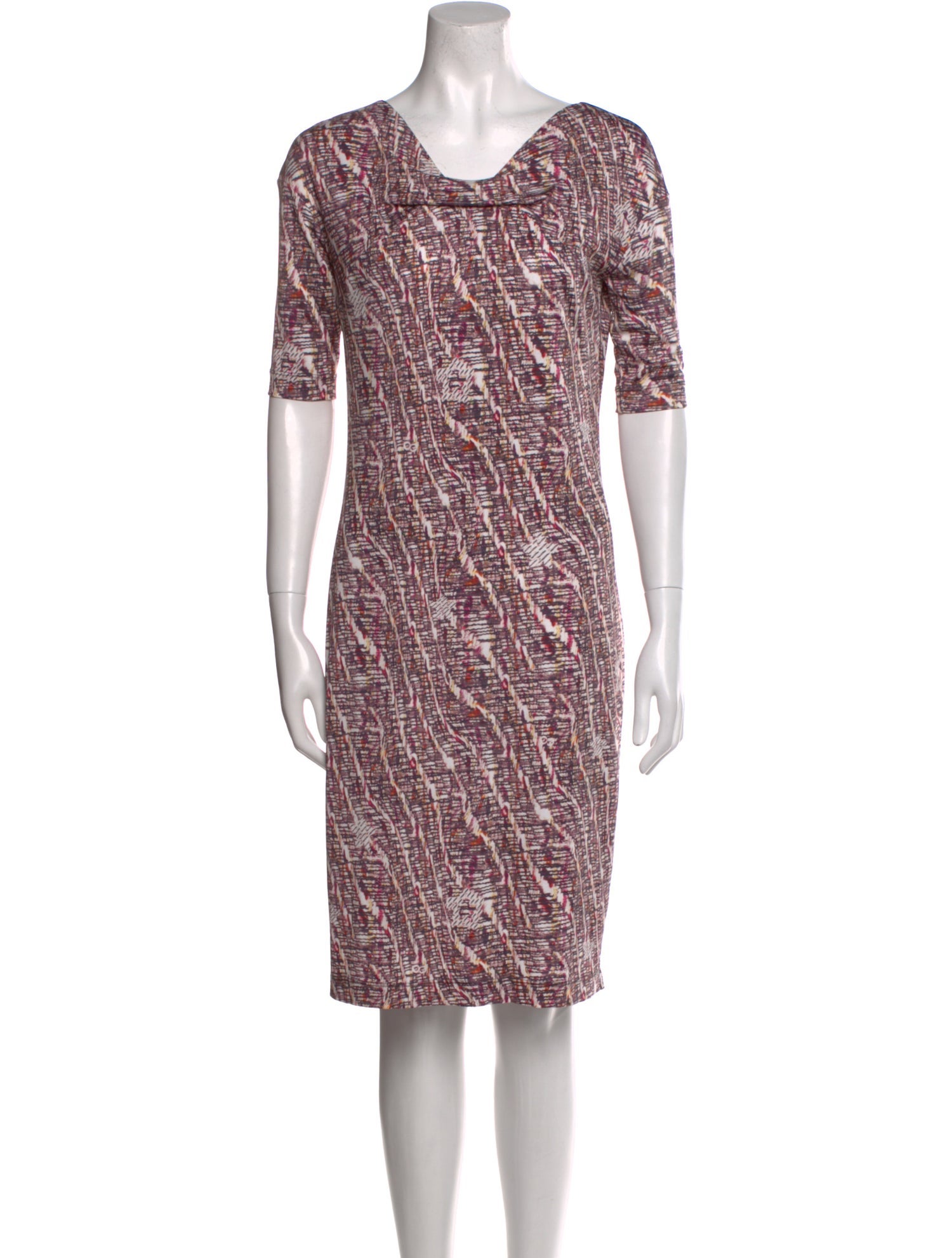 Escada Sport Printed Knee-Length Dress