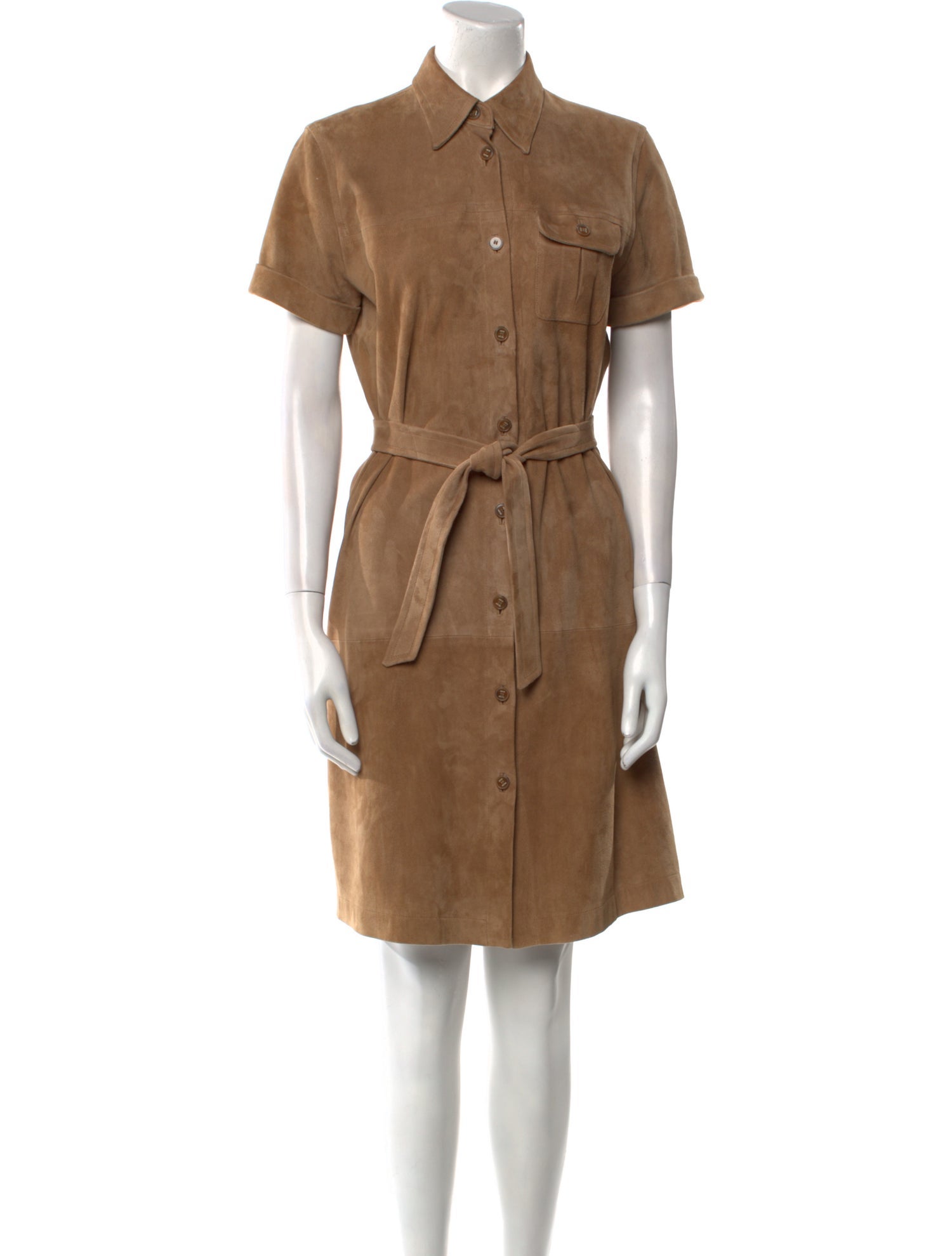 Escada Sport Leather Mini Dress