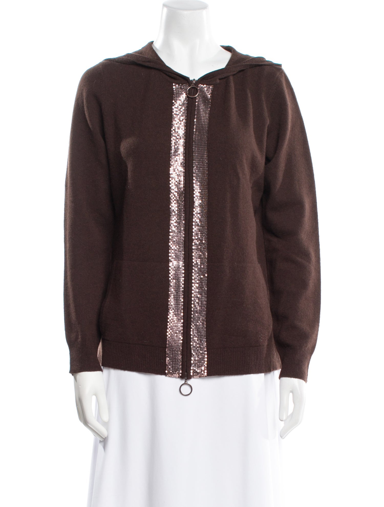 Escada Sport Virgin Wool Scoop Neck Sweater