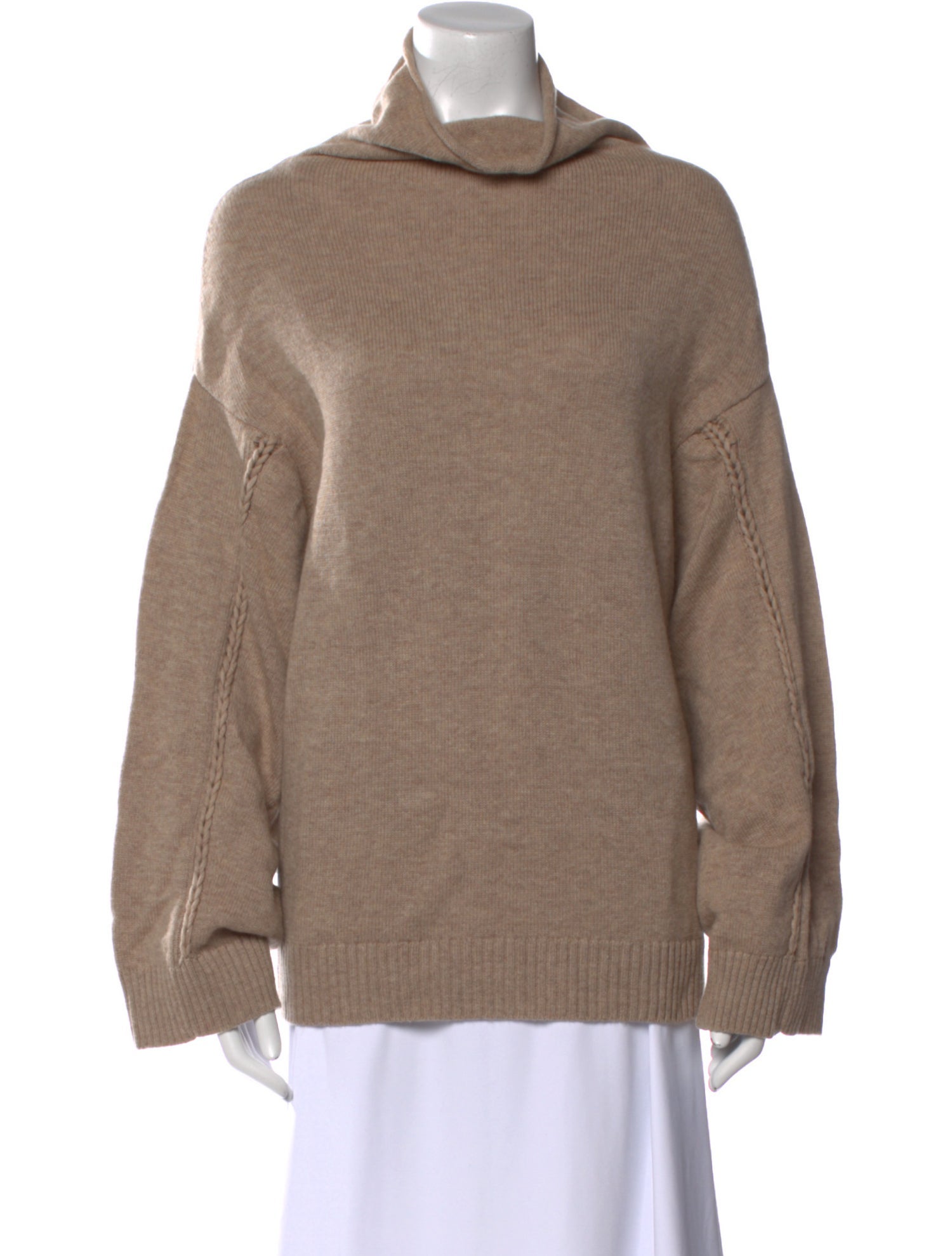Escada Sport Wool Cowl Neck Sweater