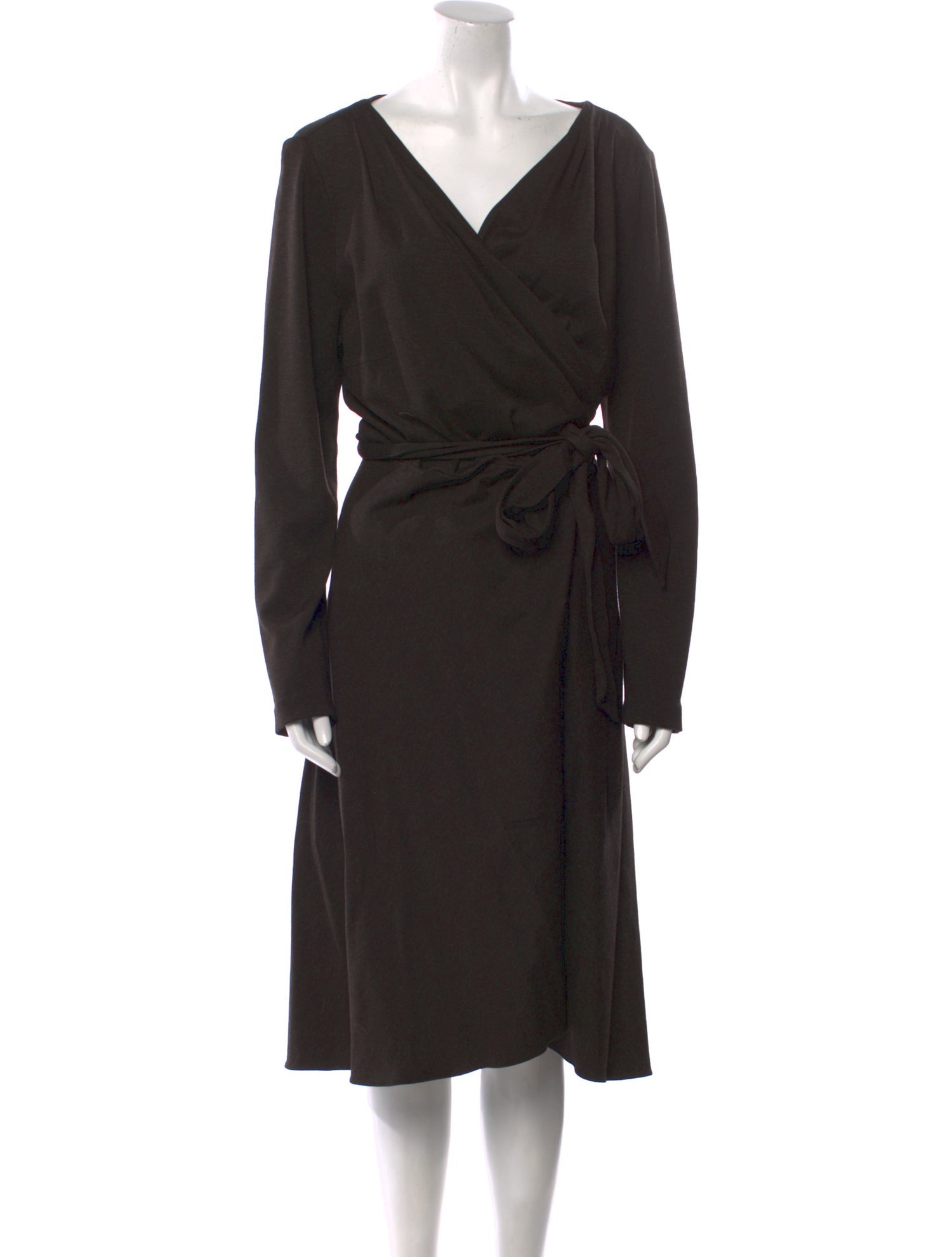 Escada Sport Virgin Wool Midi Length Dress