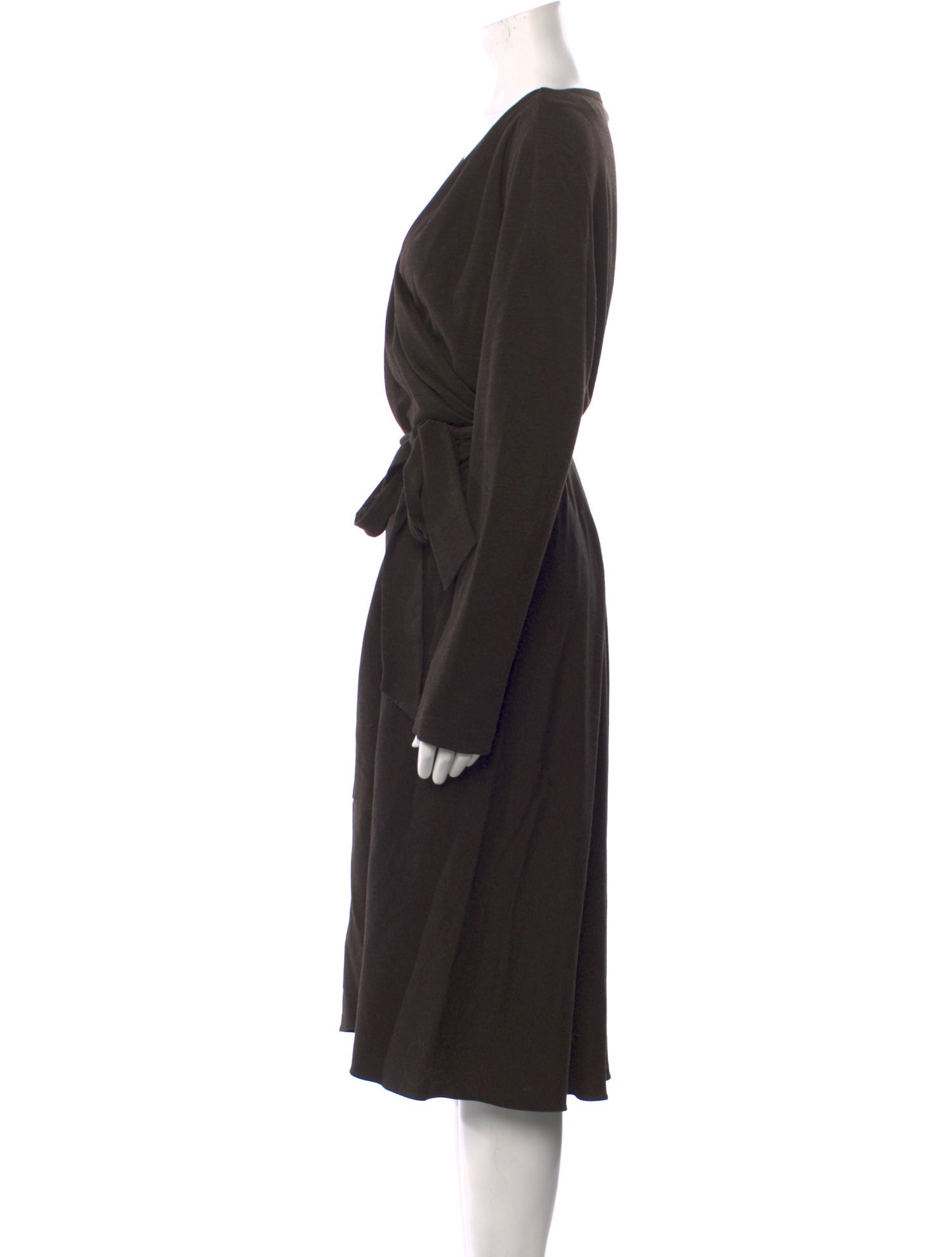Escada Sport Virgin Wool Midi Length Dress