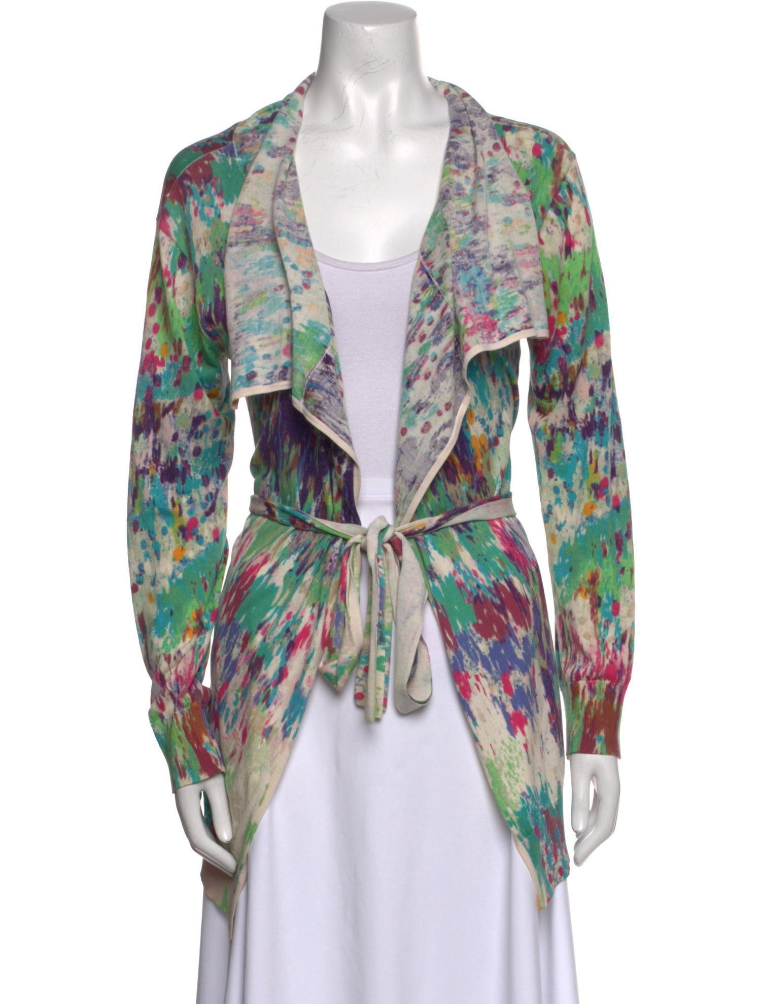 Escada Sport Silk Printed Sweater