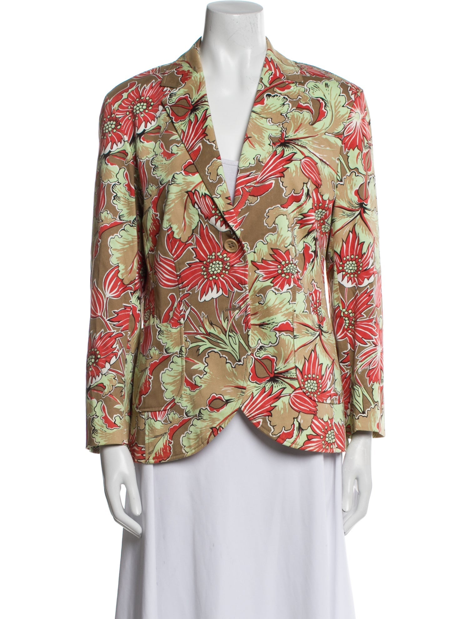Escada Sport Floral Print Blazer